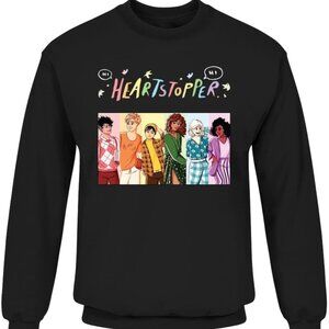 Heartstopper Hi Hi Scene LGBTQ Hi Leaves Graphic Sweatshirt 05